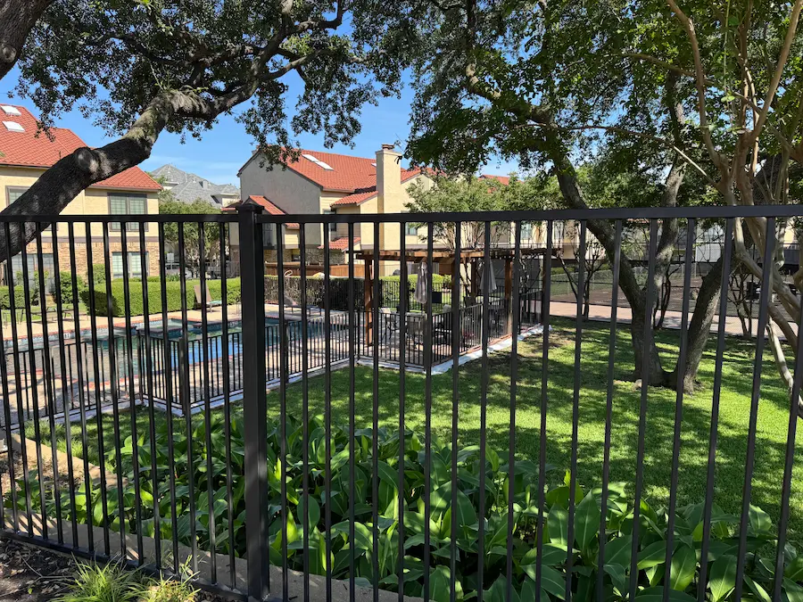 Pool Fence installation in Fort Worth